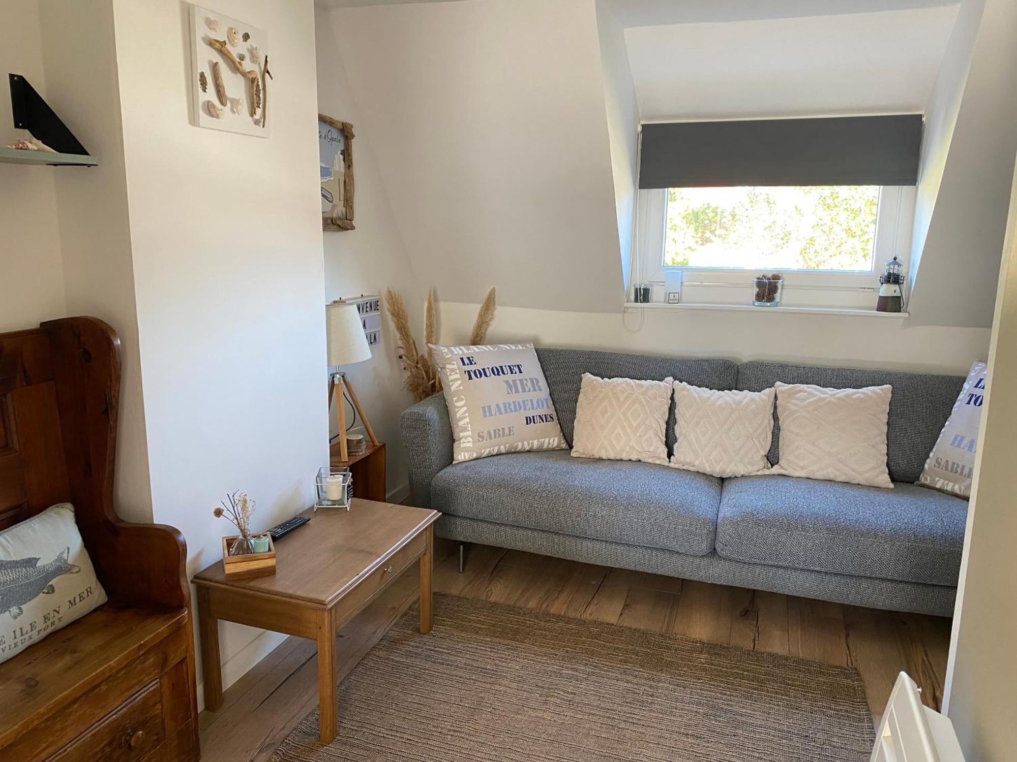 Appartement Au Gre Des Bulles Cucq Bagian luar foto