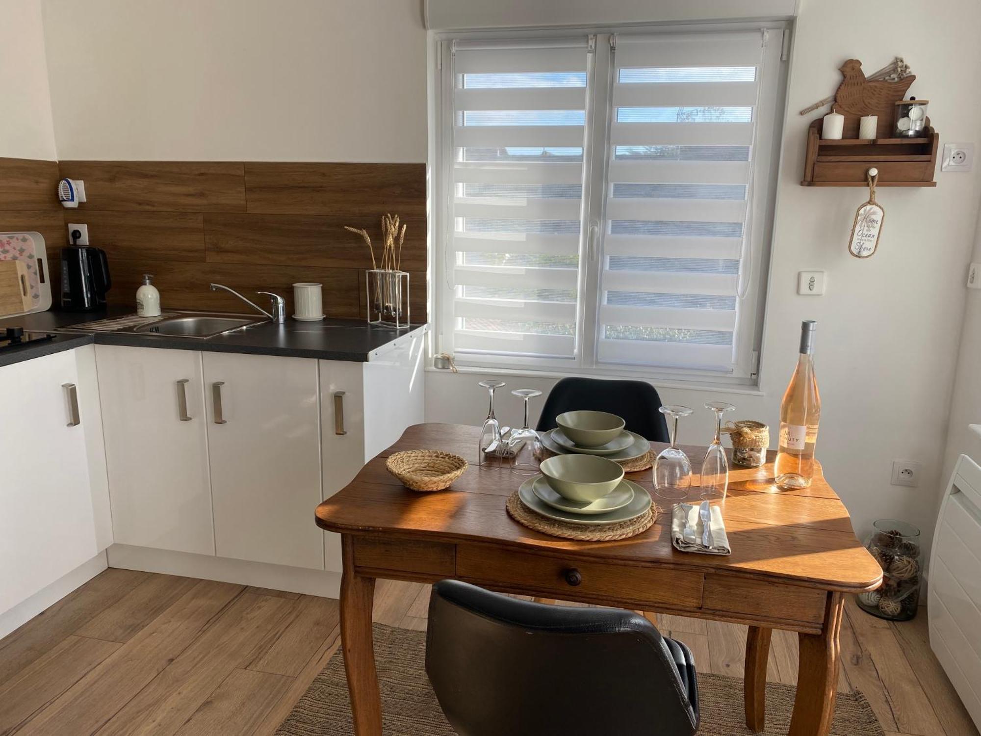 Appartement Au Gre Des Bulles Cucq Bagian luar foto